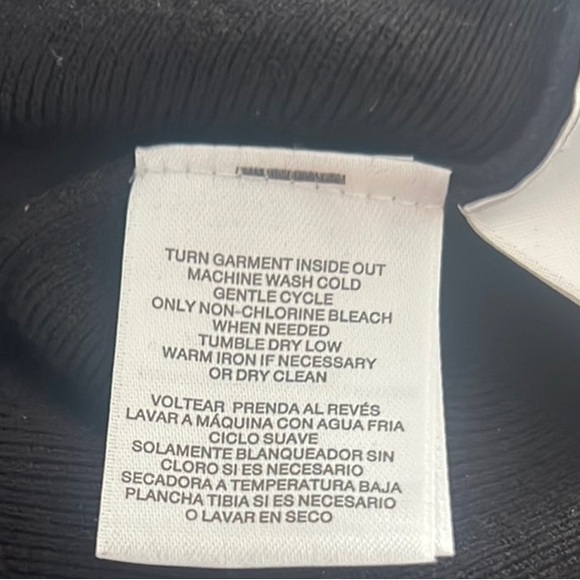 Anne Klein Black Dress with White Stripes Size L - Picture 15 of 16